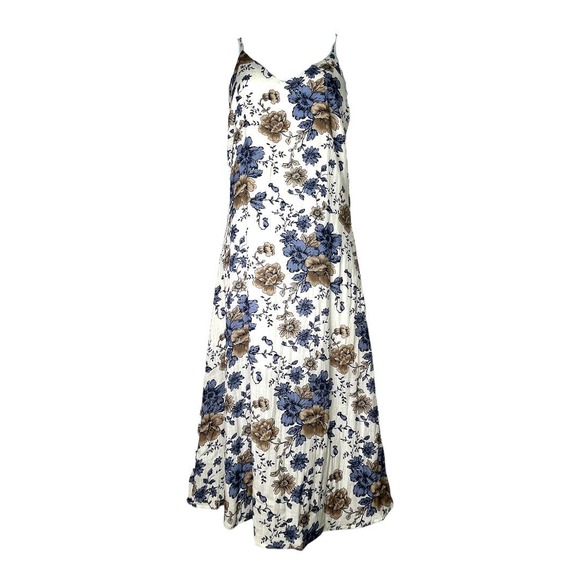 Needlework Dresses & Skirts - NEEDLEWORK New with Tags Midi Floral Spaghetti Strap Corset Back Dress sz XS
